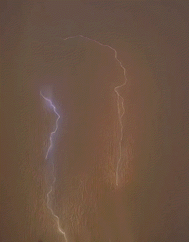 哥哥渡劫，鸡型闪电.gif