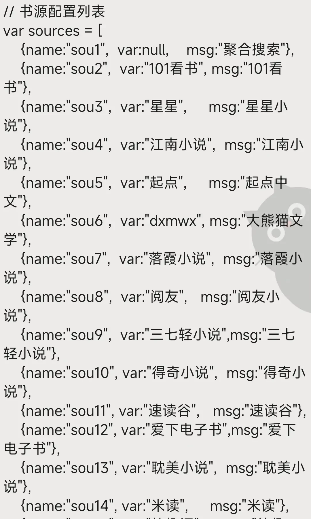【6.15更新】☁️云端聚合书源,新增和移除源站